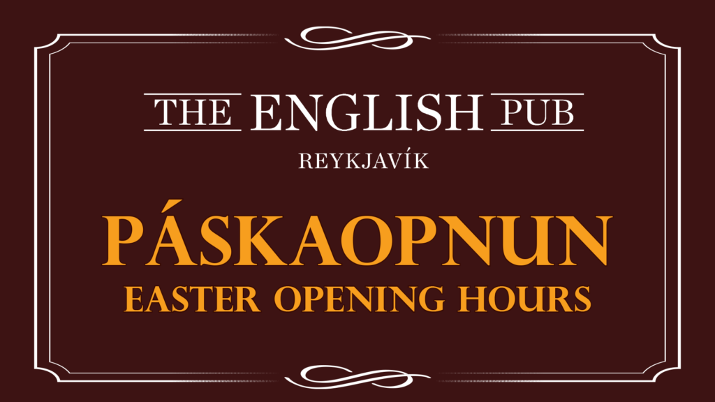 Easter Opening Hours at The English Pub