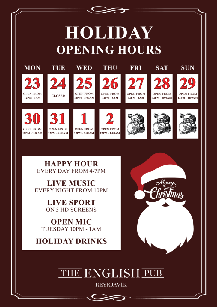 holiday-opening-hours-at-the-english-pub-the-english-pub